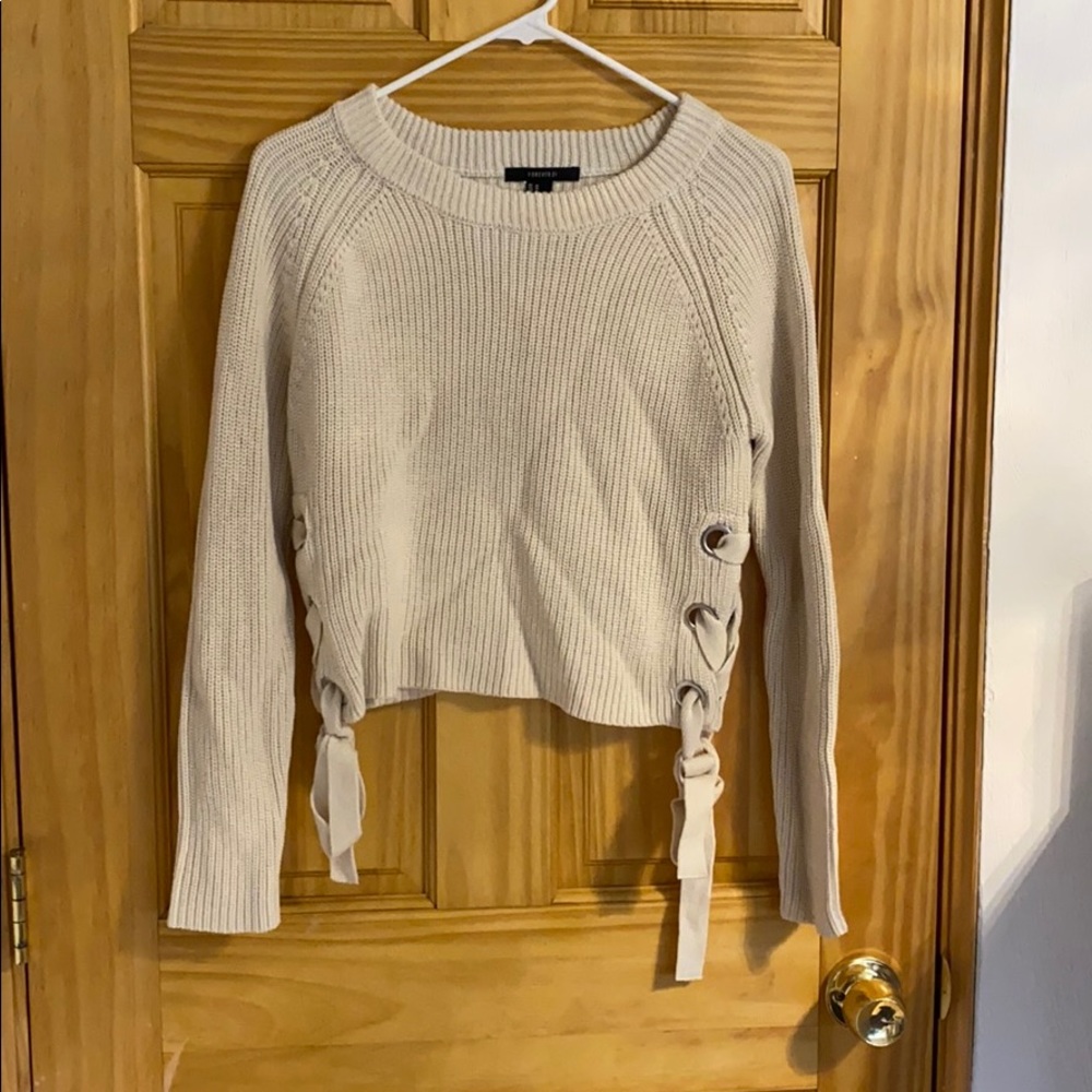 Forever 21 cropped sweater
